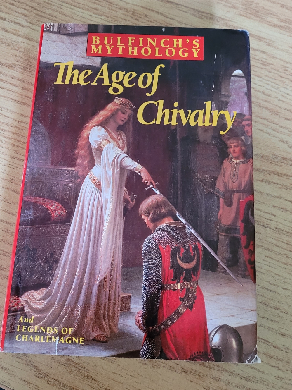 The Age of Chivalry - Red Hardcover Mythology Book